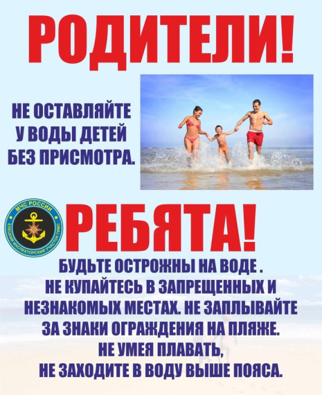 Безопасность на воде.